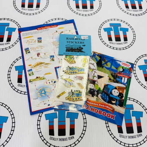 Wooden Railway Pamphlet Pack with Sticker Sheet Thomas - Used