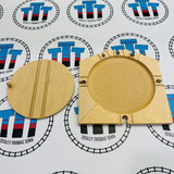 8” Turntable Track Clickity Clack Wooden - Used in Box