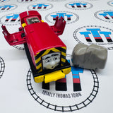 Crash and Repair Salty with Boulder Used (2013) Good Condition - Trackmaster Revolution