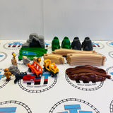 BRIO Safari Adventure Set (Missing Tree) 33960 Wooden - Used