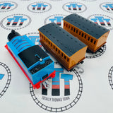 Thomas with Annie and Clarabel Good Condition Used - Trackmaster Revolution