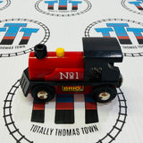 BRIO 33240 Lights & Sound Steam Engine NOT WORKING Wooden - Used