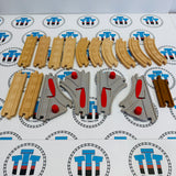 Expansion Track Pack with Adapters Missing Ramps (Thomas Wood Mattel) Used - Thomas Brand