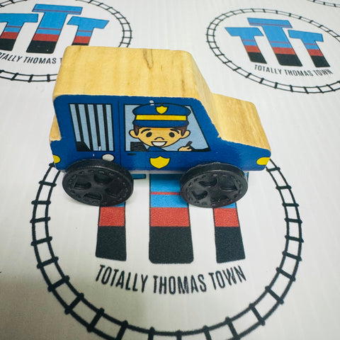 Police Car Generic Brand Train Wooden - Used