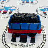 Cargo Car Blue with Coal Cargo Used - Take Along