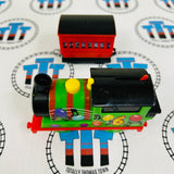 Party Train Percy and Car (2021 Mattel) Used - All Engines Go