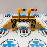 Pedestrian Bridge #1 with 2 Signals and 2 Stairs Small Marks Wooden Used - Thomas