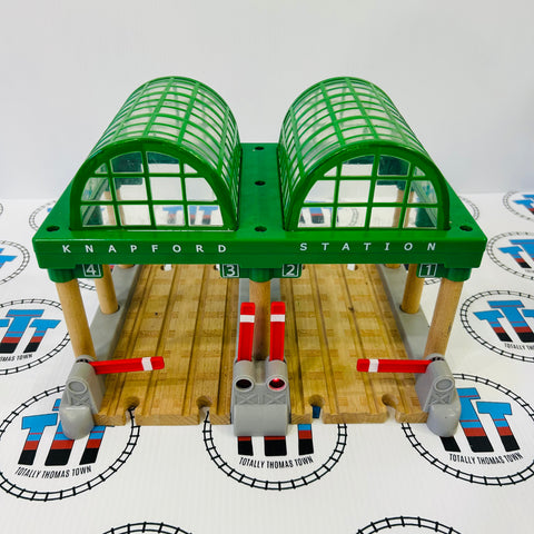 Knapford Station with Lights and Track #2 Wooden - Used