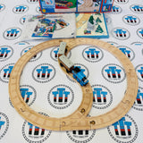 Seasons on Sodor Set with Thomas, Annie, Clarabel (2003) Wooden - Excellent/New Condition in Box