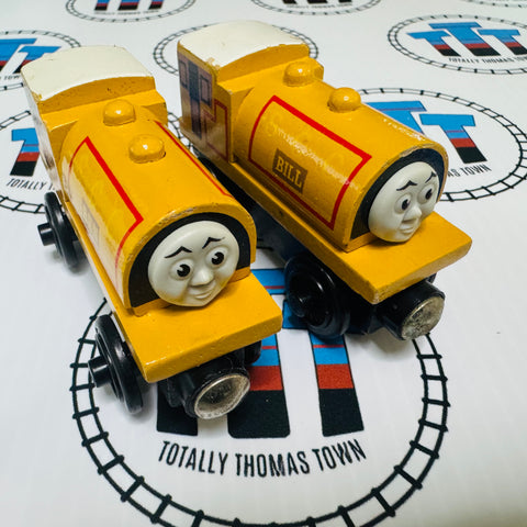 Bill and Ben #1 (Learning Curve 2001) Chipped Bottom (Doesn't Affect Use) Wooden Rare - Used