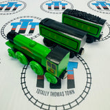 Flying Scotsman with 2 Tenders #4 (Learning Curve 1999) Rare Good Condition Wooden - Used
