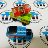 Busy Island Thomas and Animal Car with Apples (Thomas Wood Mattel) Wooden - Used