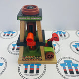 Oil Derrick (Sodor Oil Company) Oil at Top Doesn’t Pop Out - Not working properly Wooden - Used