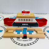 BRIO 33569 Ferry with Light and Sound Fair Condition Wooden - Used