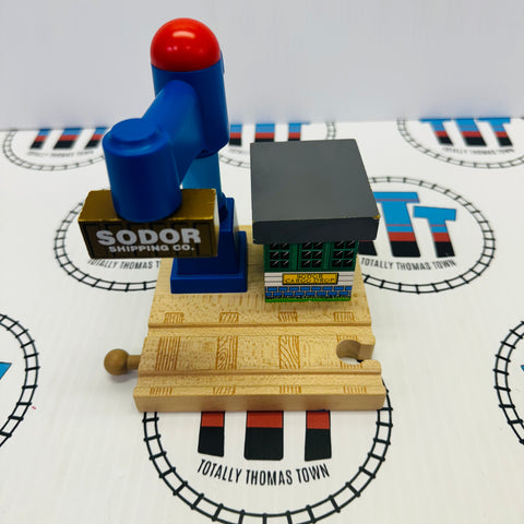 Sodor Cargo Drop with Cargo Wooden - Used