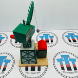 Talking Cranky the Crane Must Press Roof Hard to Flip Wooden - Used
