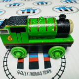 Coal Dust Percy (Learning Curve) Fair Condition Discoloured Wooden - Used