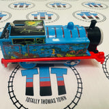 Mud and Swamp Covered Thomas (2013 Mattel) Blue Wheels Used - Trackmaster Revolution