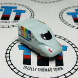 N700 Shinkansen Kyushu Rainbow Rear Car Pull Along Capsule Plarail - Used