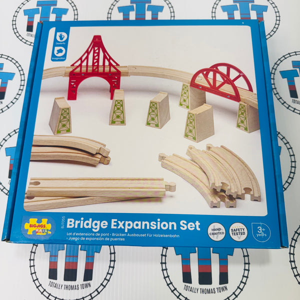 Dimensional Bridge / IF-THE FINAL- セット Bridge Expansion Rail Set Wooden - New in Box – Totally Thomas Town