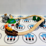 BRIO Safari Adventure Set (Missing Tree) 33960 Wooden - Used
