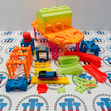 Hyper Glow Station Set #1 with Thomas (Missing Coal Cargo/1 Different Glow Piece) Used - Trackmaster Revolution