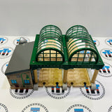 Knapford Station and V Switches #2 with Lights and Sound Marked Track Wooden - Used