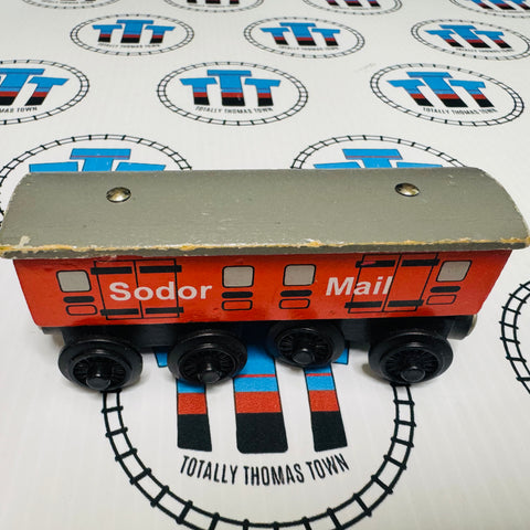 Sodor Mail Car #2 (1996) Rare Wooden - Used