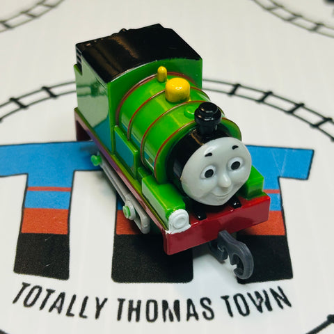 Percy Eyes Straight Newer Face No Stickers Pull Along Capsule Plarail - Used