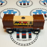 BRIO 33567 Boxcar Opening Train with Wooden Train Cargo Wooden - Used