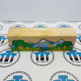 Tunnel with Giraffes and Trees Generic Fair Condition Marked/Stained Wooden - Used