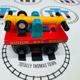 Handcar Red Discoloured (Learning Curve 2001) Wooden - Used