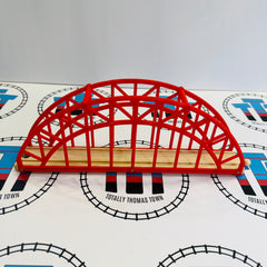 Large 14” Red Bridge Generic Brand Wooden - Used