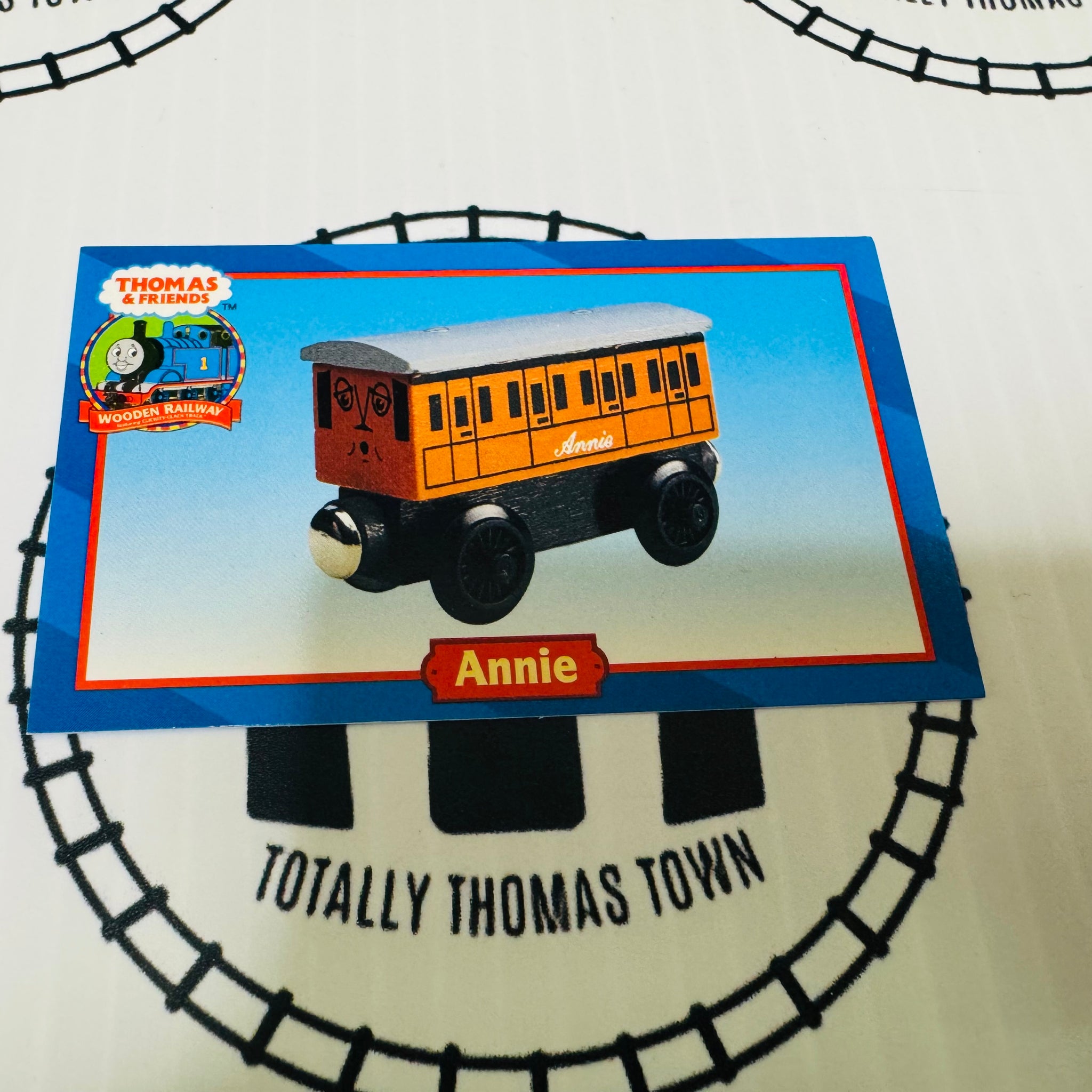 Wooden Railway Character Cards Used A - D (1 Card) Choose Your