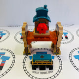 Misty Island Crane with Cargo Car #2 Wooden - Used