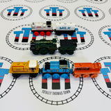 Train Value Pack #20 Fair/Poor Condition Chipping Paint/Discoloured/Missing Pieces Thomas Brand Wooden - Used