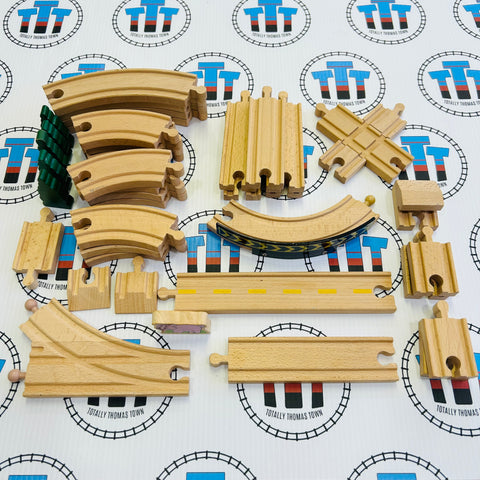 Value Track Pack #19 Generic Brand Wooden - Used