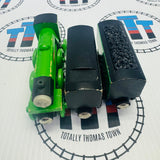 Flying Scotsman with 2 Tenders #3 (Learning Curve 2001) Rare Wooden - Used