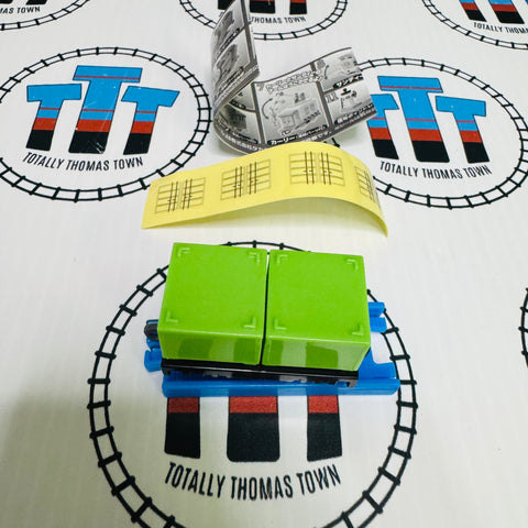 Box Car and Track Capsule Plarail Pull Along “All Engines Go” - New in Opened Package