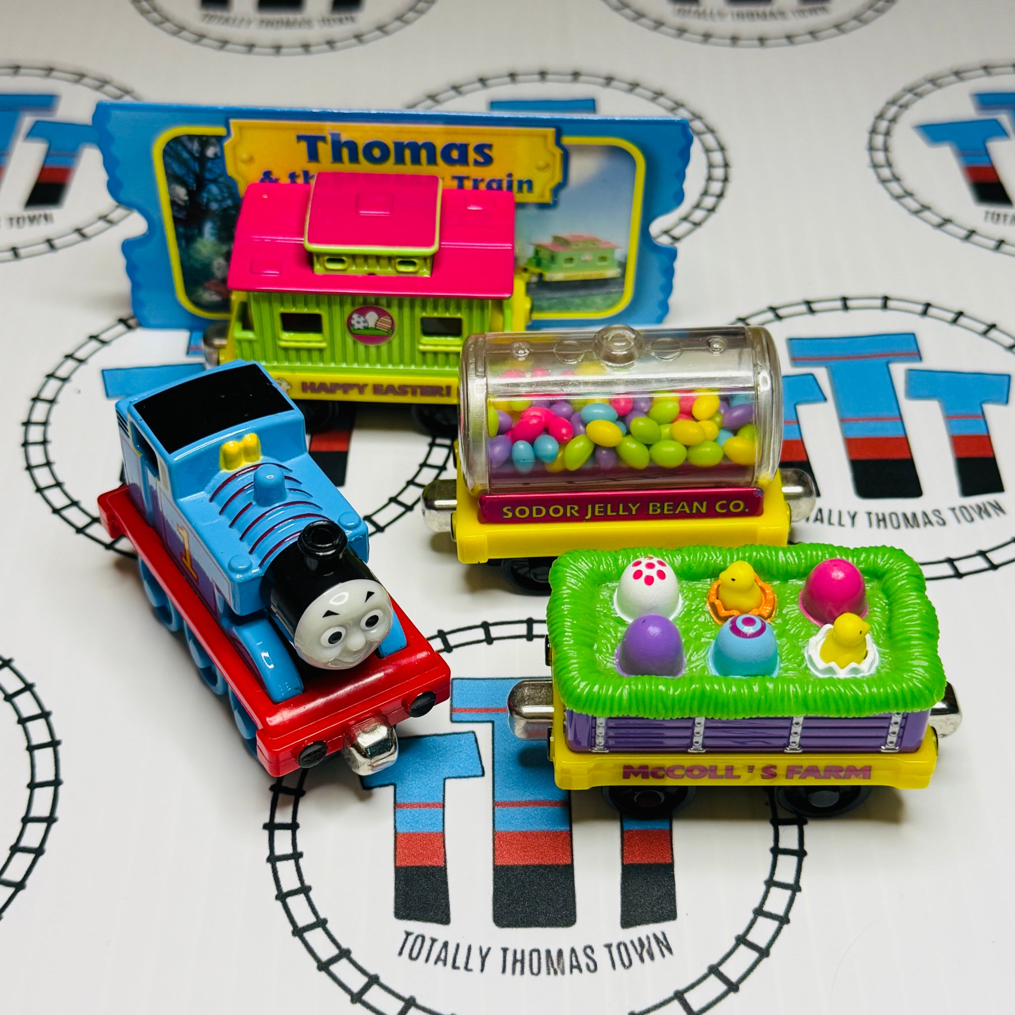 Thomas & the Easter Train (2002) with Character Card Good