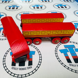 BRIO 33513 Diesel Train (2 rusted wheels) Wooden - Used