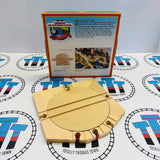 8” Turntable Track Clickity Clack Wooden - Used in Box
