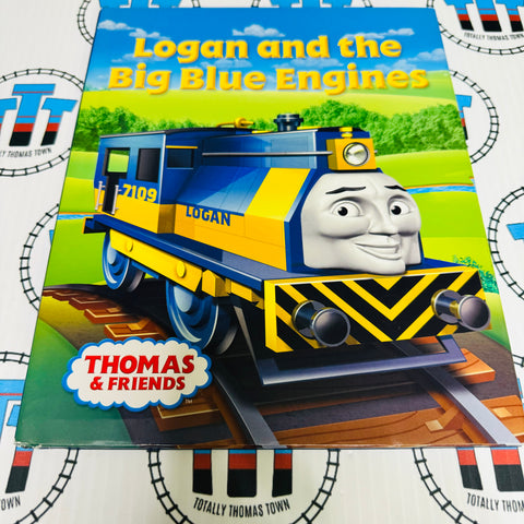 Logan and the Big Blue Engine Book - Used