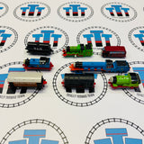 Train Value #1 ERTL Pack Poor/Fair Condition (WIND UP NOT WORKING) Missing Couplings or Buffers/Damaged