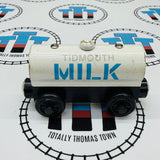Tidmouth Milk Tanker (1997) Rare Fair Condition Chipping Paint Wooden - Used