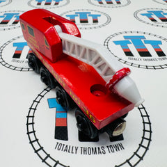 Fire Train (Learning Curve 2002 or 2003) Fair Condition Wooden - Used