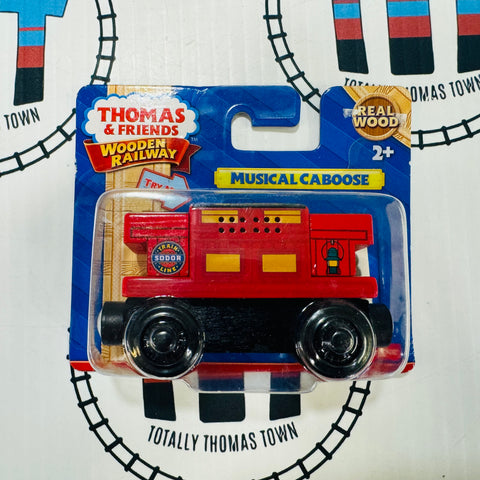 Musical Caboose (Mattel) Wooden - New