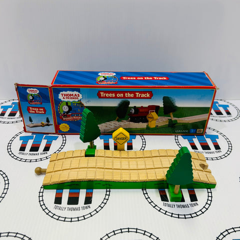 Trees on the Track #1 Clickity Clack Wooden - Used with Box