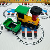 BRIO 33126 Wee Sing Train Set Fair Condition Discoloured Track Wooden - Used