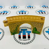 Arched Viaduct Marked Clickity Clack Track (Painted Details) 1 Piece - Used